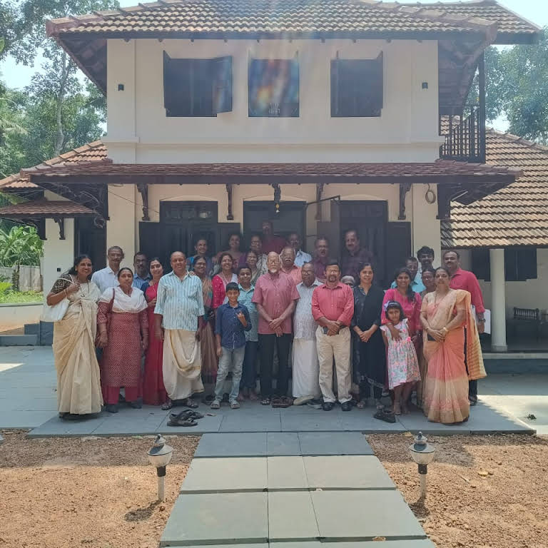 Family gathering at Kottampara House
